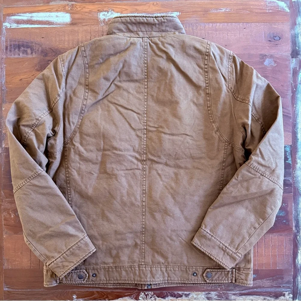 LEVI’S Full Zip/Snap Garment Dyed Barn Coat!  NWTS   M - Picture 9 of 10